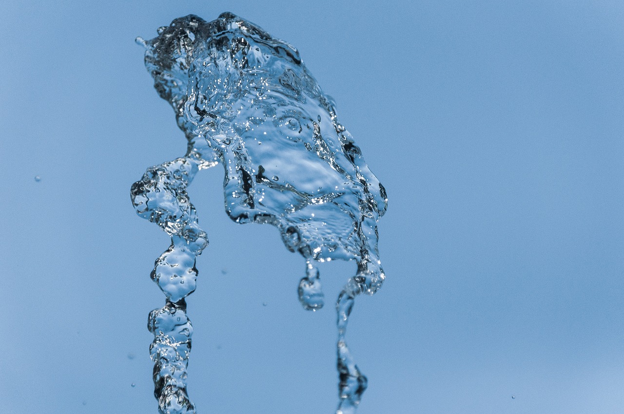 Various shapes and forms of water in fountain displays, including vertical jets, dome patterns, cascading sheets, mist effects, aerated streams, fan sprays, bell shapes, laminar flows, twisting effects, and jumping jets.