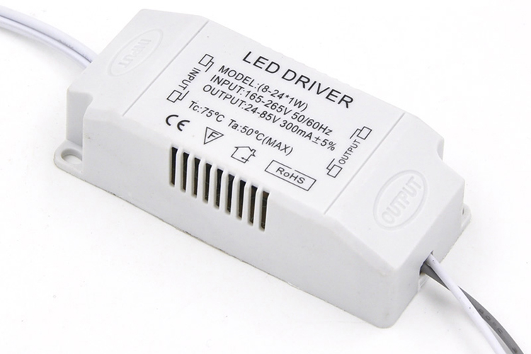 Different types and components of LED drivers used in various lighting applications.